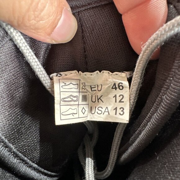 Ringside Apex Elite Shoe12 Hi-Top Low Top Boxing Shoes Boots - Black Size 13 - Picture 6 of 9